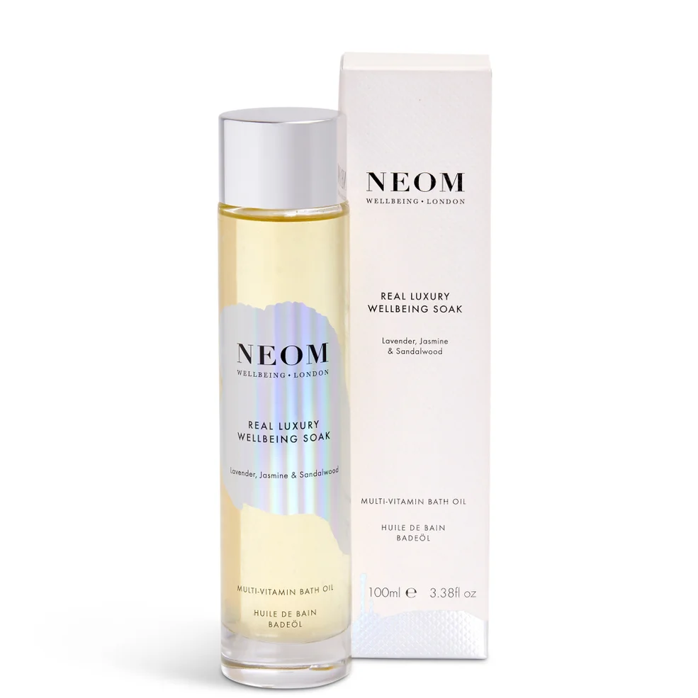 NEOM Real Luxury Wellbeing Soak Multi-Vitamin Bath Oil 100ml Imagen 1