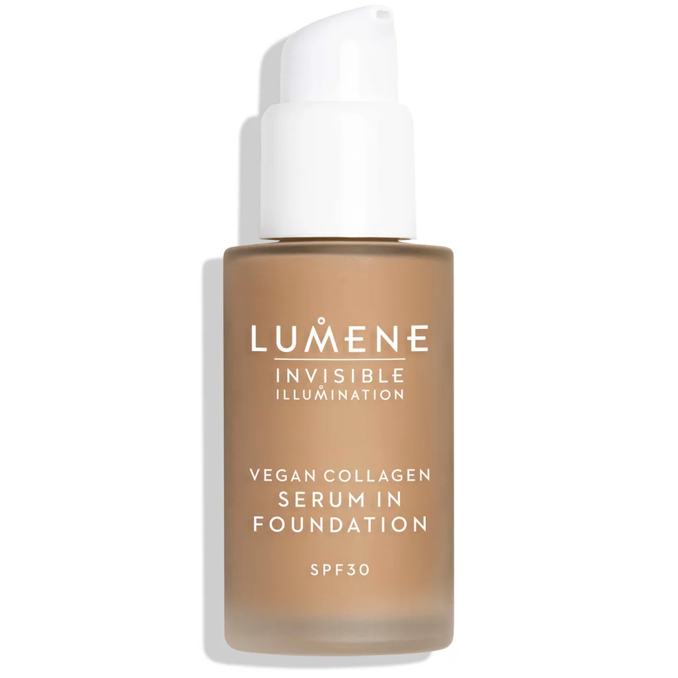 Lumene Invisible Illumination SPF30 Vegan Collagen Serum in Foundation 30ml (Various Shades) Imagen 1