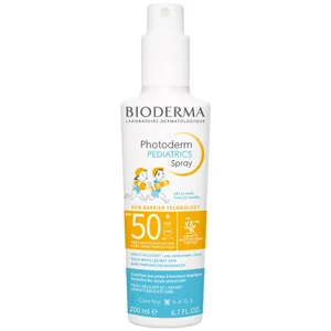 Bioderma Photoderm Pediatrics Spray SPF 50+ Multi-Resistant Non-Greasy Sunscreen for Children Over 12 Months 200ml - undefined undefined