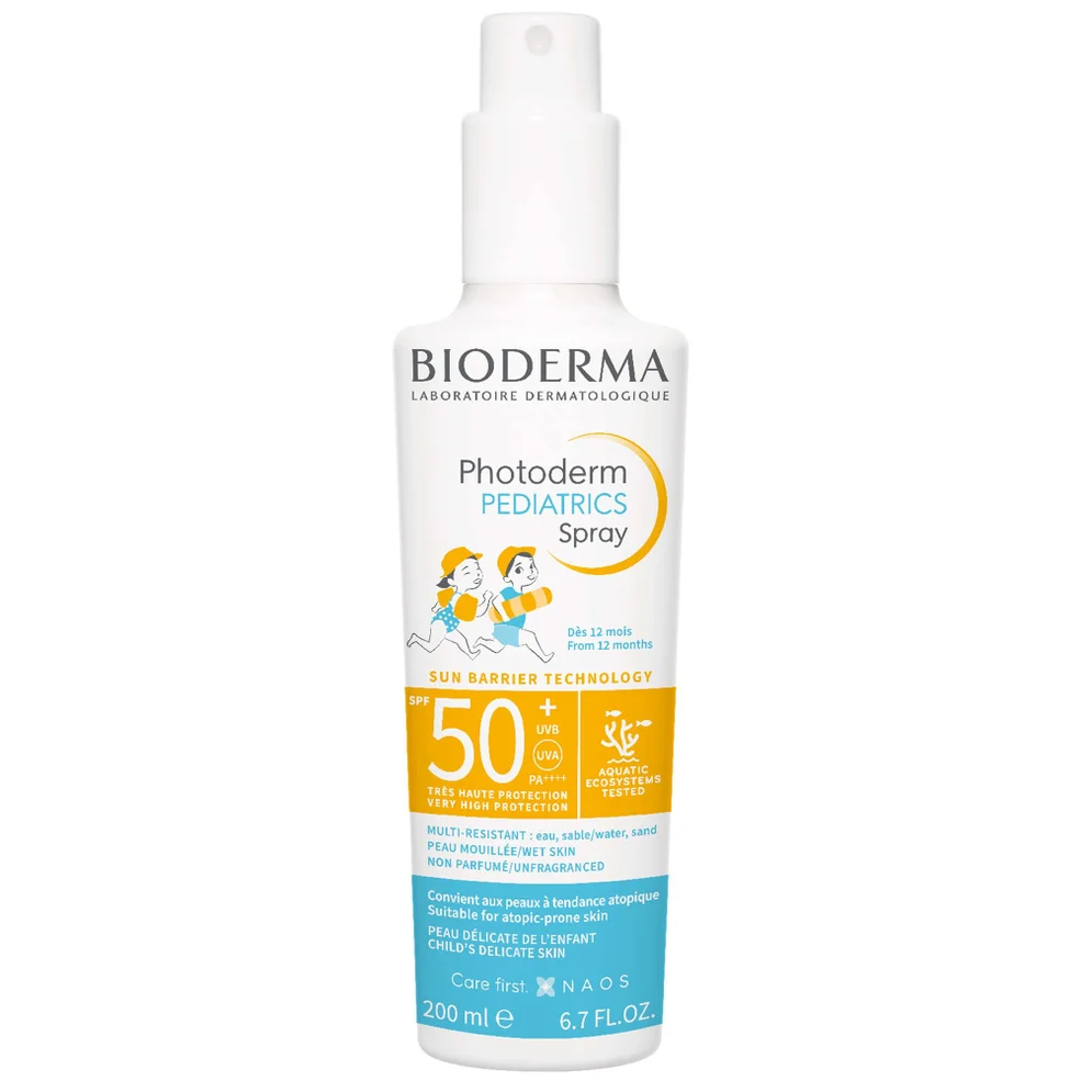 Bioderma Photoderm Pediatrics Spray SPF 50+ Multi-Resistant Non-Greasy Sunscreen for Children Over 12 Months 200ml Imagen 1