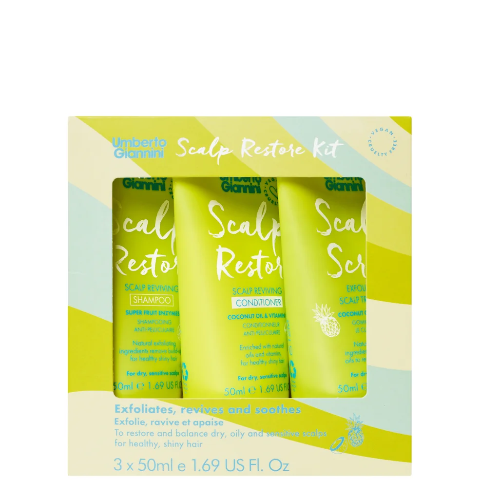 Umberto Giannini Scalp Starter Kit 3 x 50ml Imagen 1