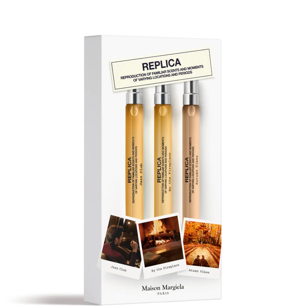 Maison Margiela REPLICA Jazz Club, By The Fireplace and Autumn Vibes Set 3 x 10ml Imagen 1