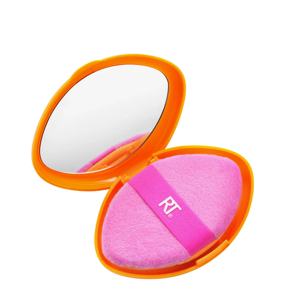 Real Techniques Miracle 2-in-1 Powder Puff + Travel Case Imagen 1