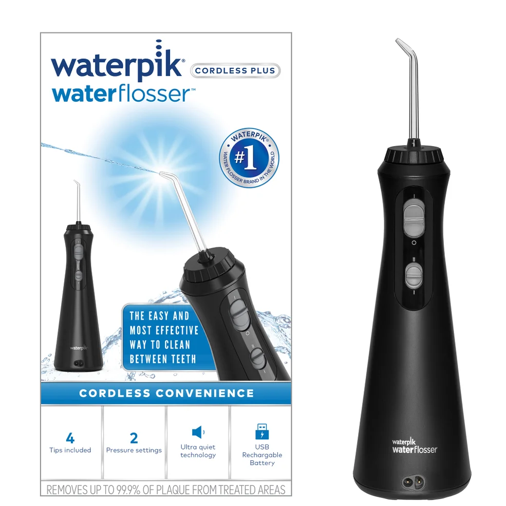 Waterpik Cordless Plus Cordless Water Flosser 492 Black Imagen 1