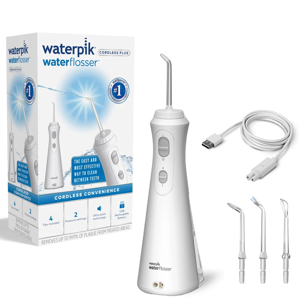 Waterpik Cordless Plus Cordless Water Flosser 490 White Imagen 1