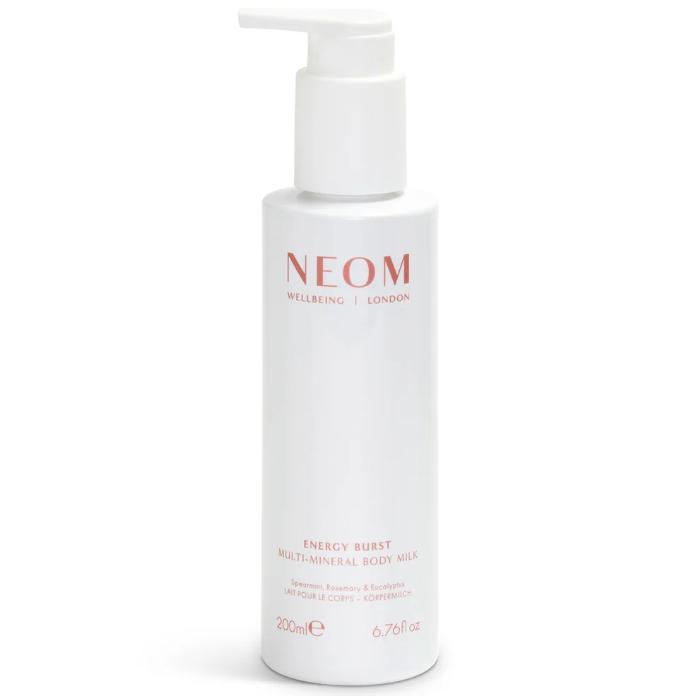 NEOM Energy Burst Multi-Mineral Body Milk 200ml Imagen 1