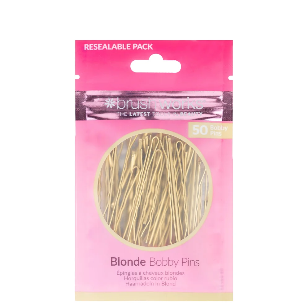 brushworks Blonde Bobby Pins Imagen 1