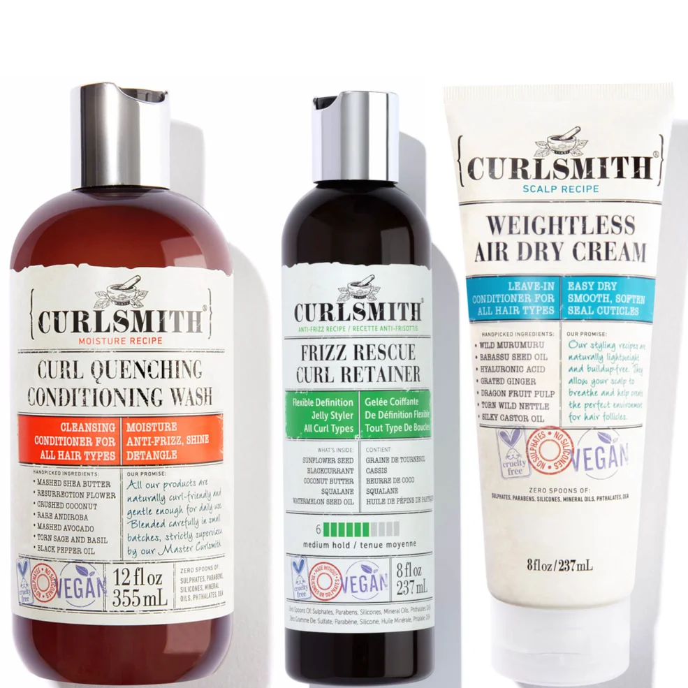 Curlsmith Moisture and Frizz Control Bundle Imagen 1