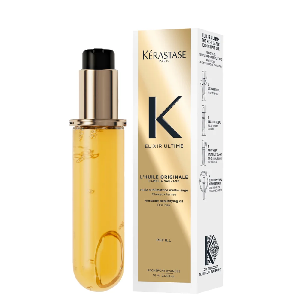 Kérastase Elixir Ultime L'Huile Originale Hair Oil 75ml Refill Imagen 1