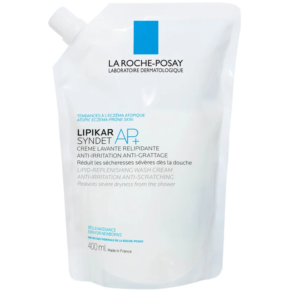 La Roche-Posay Lipikar Syndet AP+ Cream Wash Refill Pouch 400ml Imagen 1