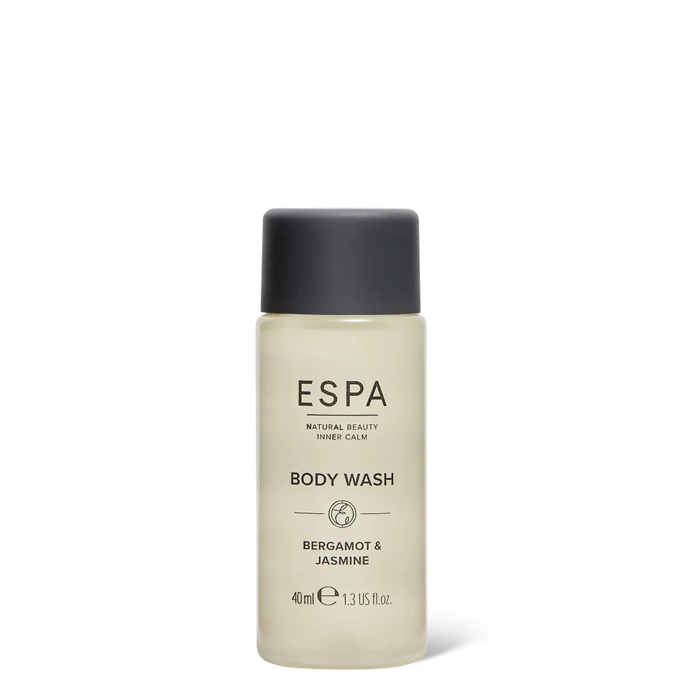 ESPA Bergamot and Jasmine Body Wash 40ml Bottle Imagen 1