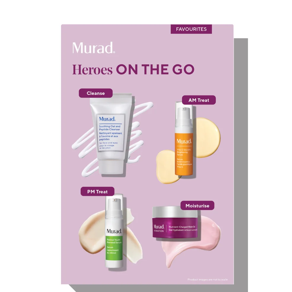 Murad Heroes On The Go Set with Retinol and Vitamin C Serums Imagen 1