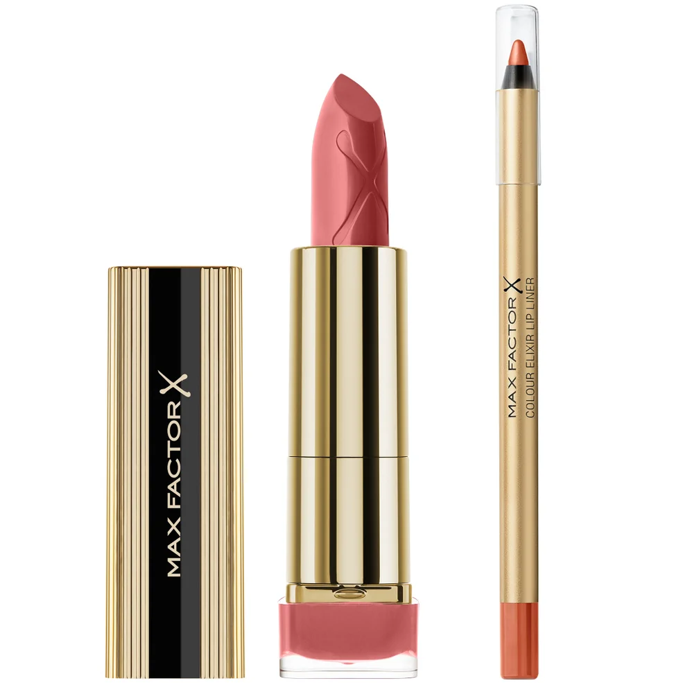 Max Factor Lipstick and Lip Liner Bundle (Various Shades) Imagen 1