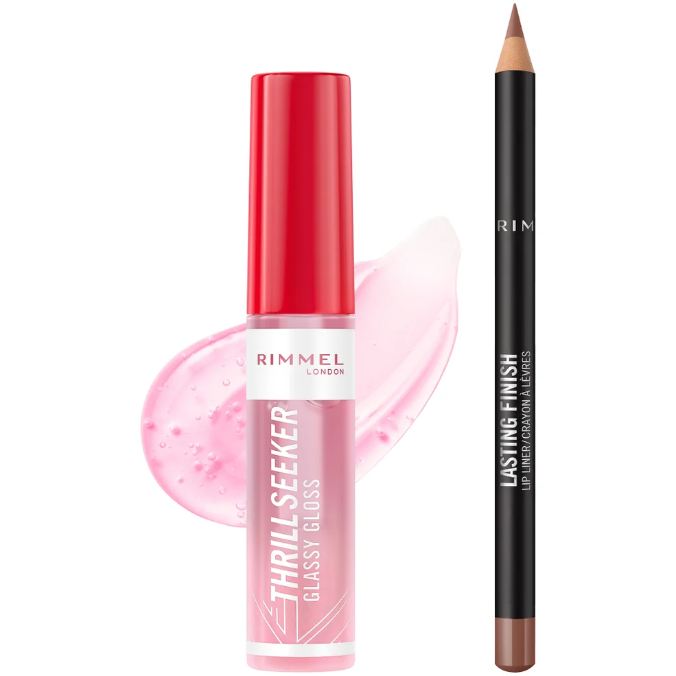 Rimmel Thrill Seeker Glassy Gloss and Lasting Finish Lip Liner (Various Shades) Imagen 1