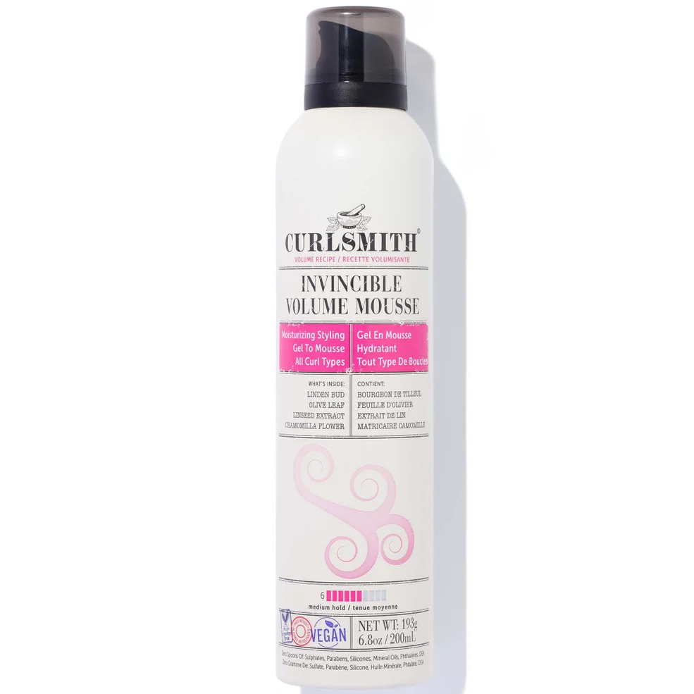 Curlsmith Invincible Volume Mousse 201ml Imagen 1