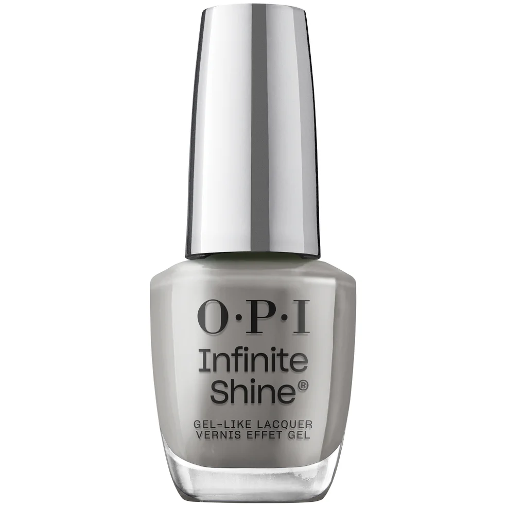 OPI Infinite Shine Long-Wear Gel-Like Grey Nail Polish - Steel Waters Run Deep 15ml Imagen 1