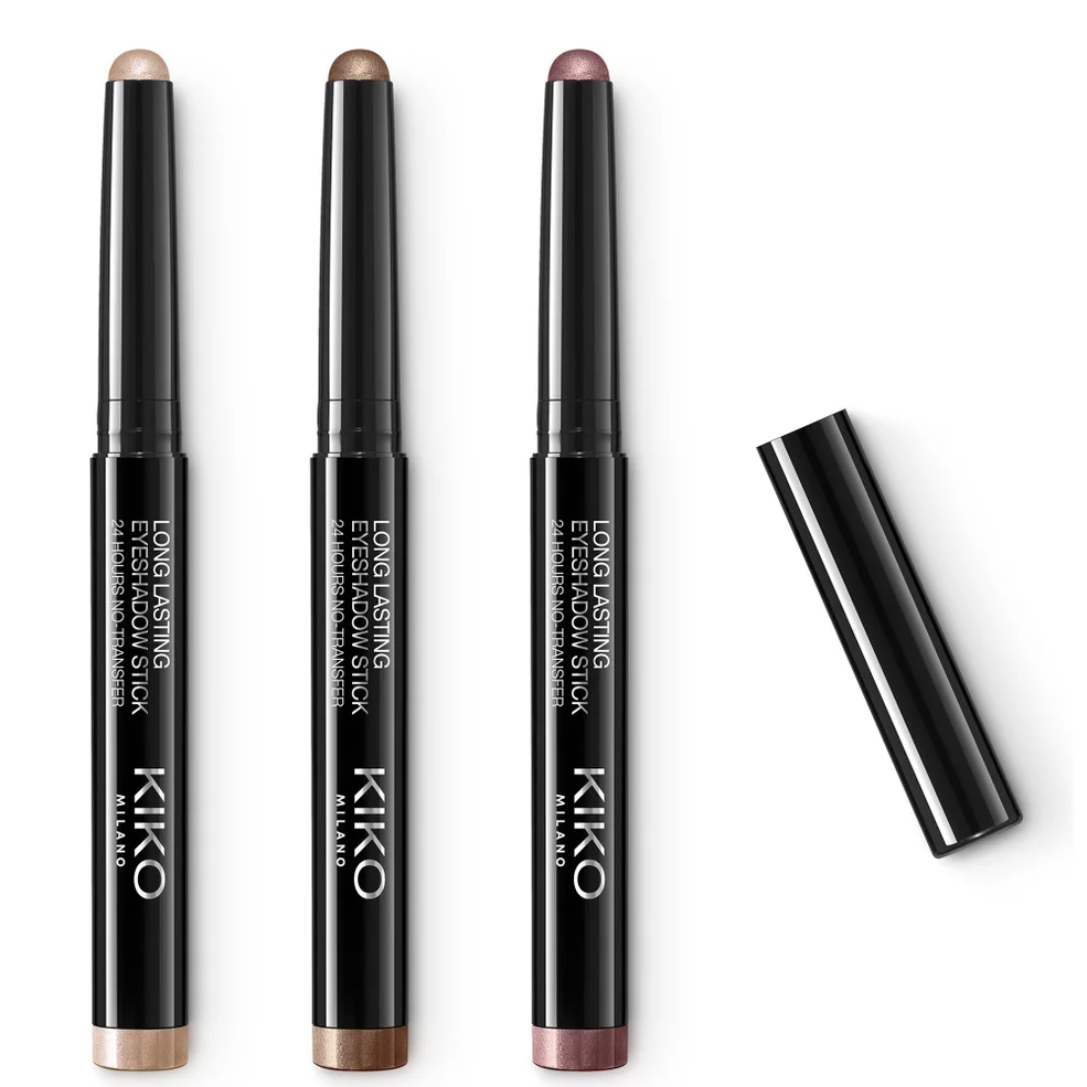 KIKO Milano Exclusive Long Lasting Eyeshadow Stick Trio - Warm Neutrals Imagen 1