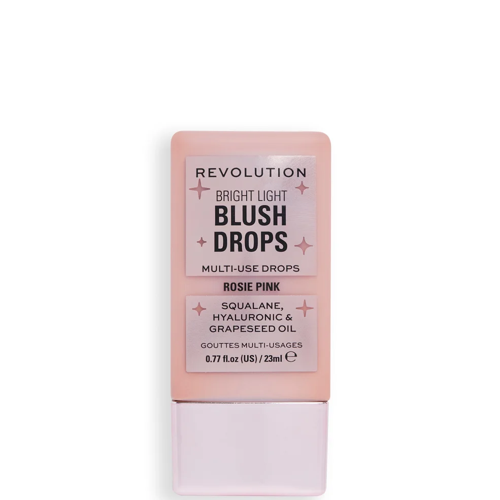 Makeup Revolution Bright Light Blush Drops - Pink Rosie Imagen 1