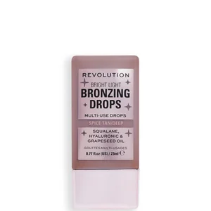 Makeup Revolution Bright Light Bronzing Drops Bronze (Various Shades) - Shade Bronze Spice
