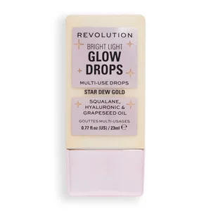 Makeup Revolution Bright Light Glow Drops - Golden Star Dew - undefined undefined