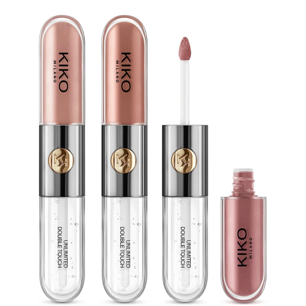 KIKO Milano Unlimited Double Touch Lip Set 18ml - Nude Attitude Imagen 1