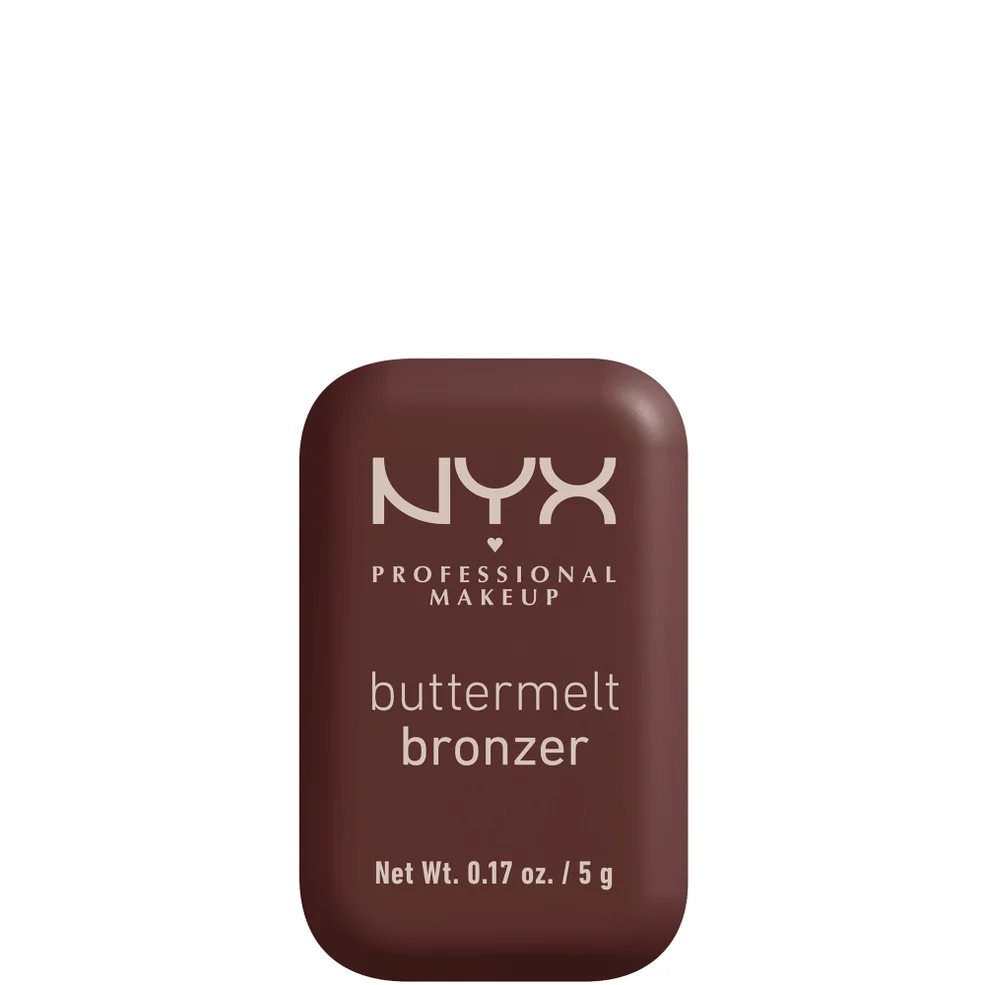 NYX Professional Makeup Buttermelt Powder Bronzer 12H Wear Fade & Transfer Resistant (Various Shades) Imagen 1