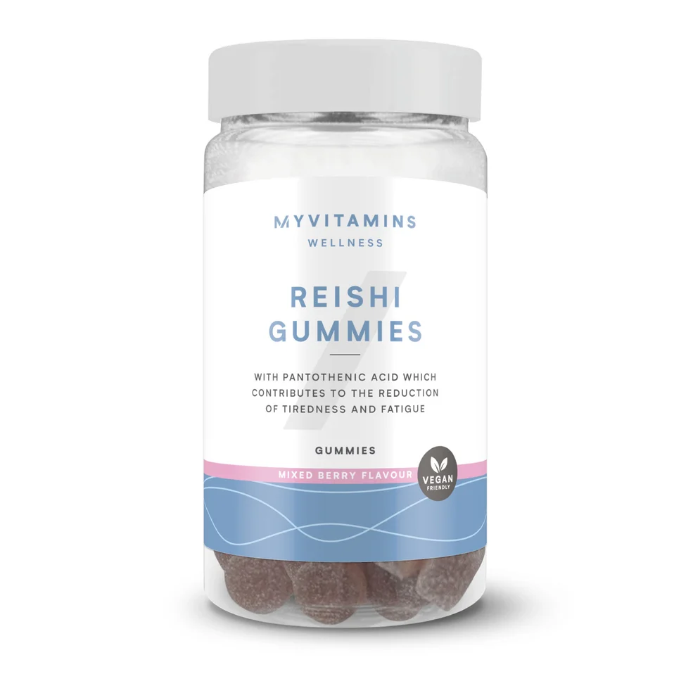 Myvitamins Reishi Gummies, Mixed Berry, 60 Gummies Imagen 1
