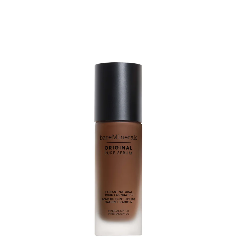 bareMinerals Original Pure Serum Radiant Natural Liquid Foundation Mineral SPF20 30ml (Various Shades) Imagen 1