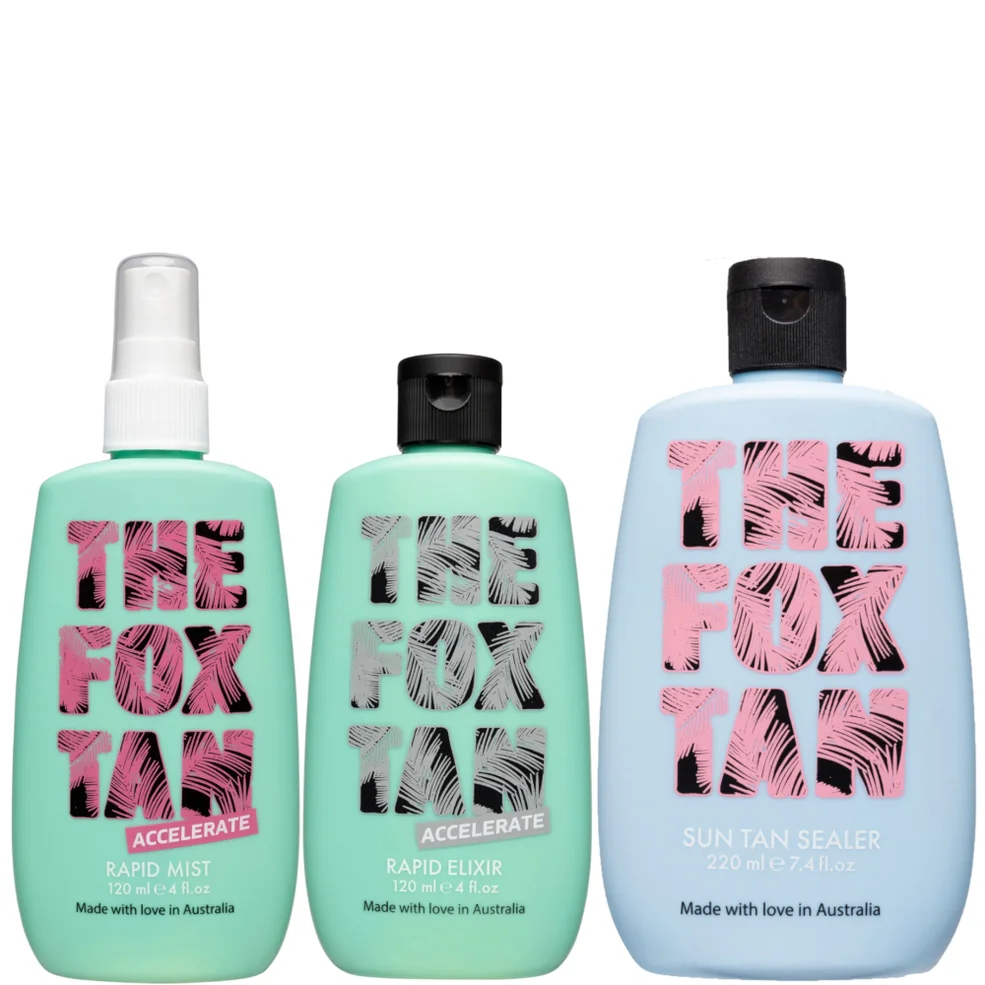 The Fox Tan 3 Step Bundle Imagen 1