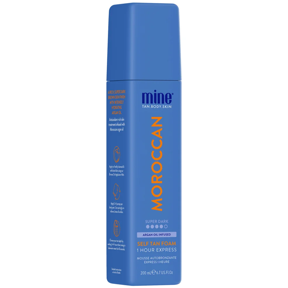 MineTan Hydrate Base Moroccan Foam 200ml Imagen 1