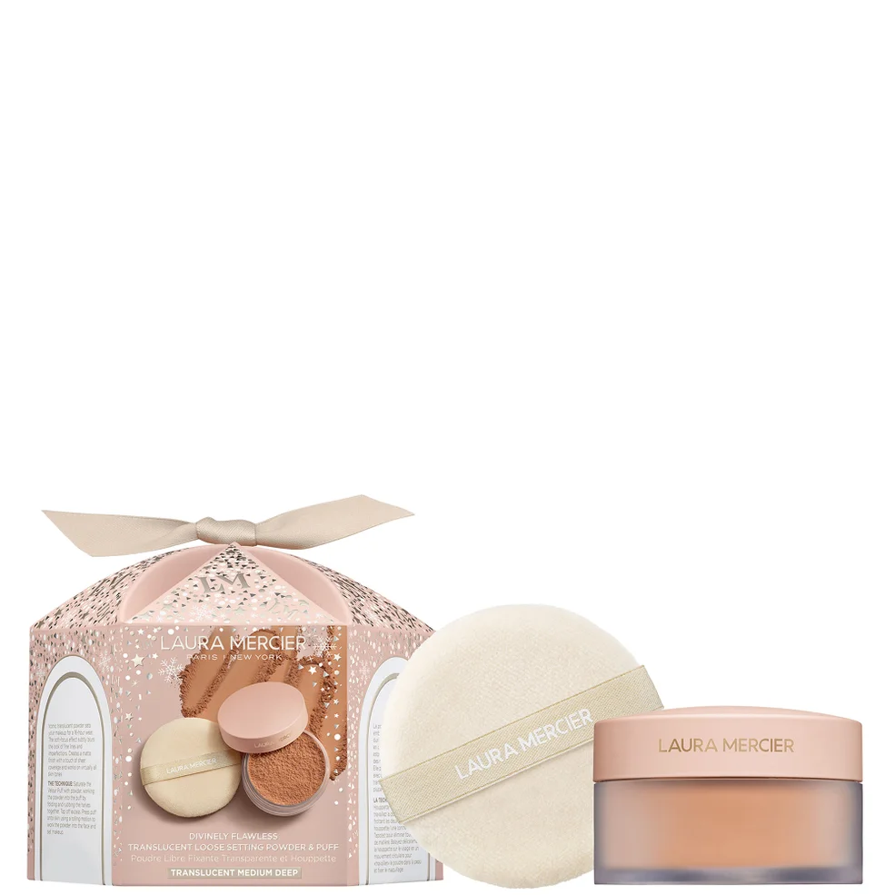 Laura Mercier Divinely Flawless Translucent Loose Setting Powder and Puff 29g (Various Shades) Imagen 1