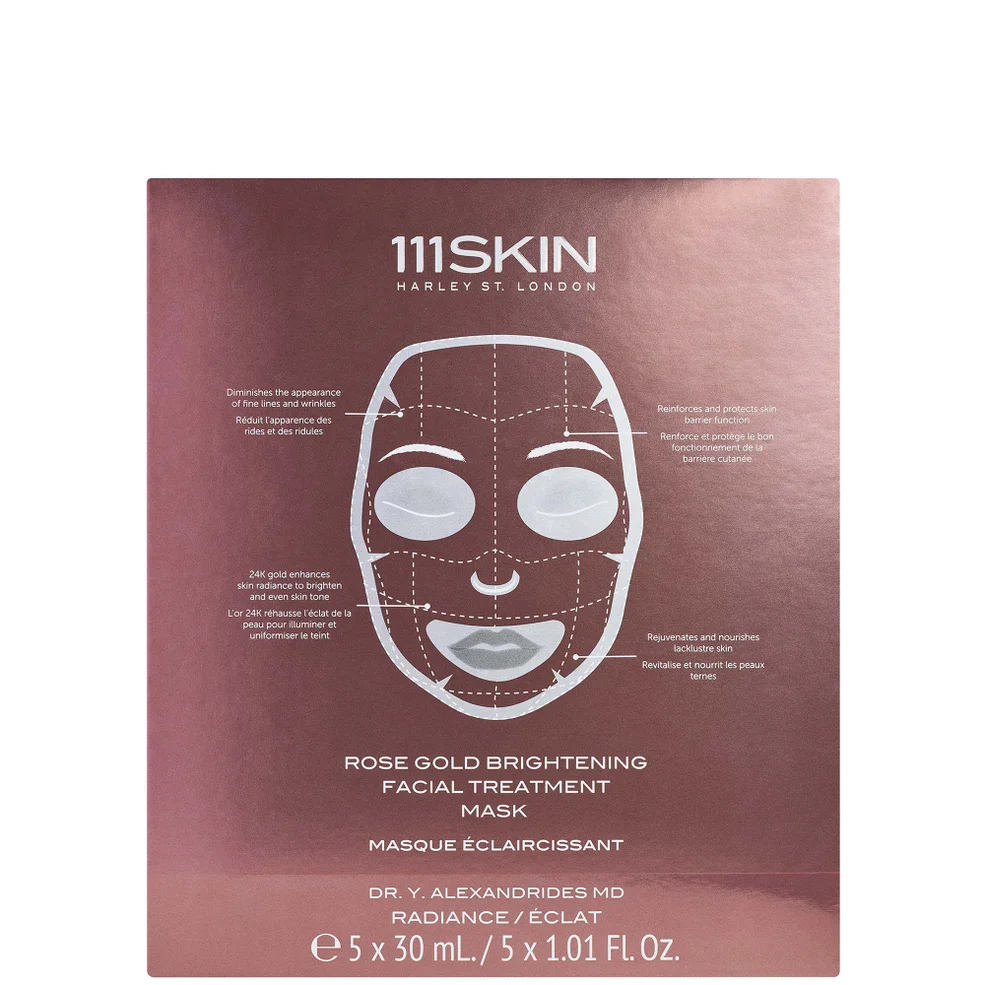 111 Skin Rose Gold Brightening Facial Treatment Mask July Goody Imagen 1