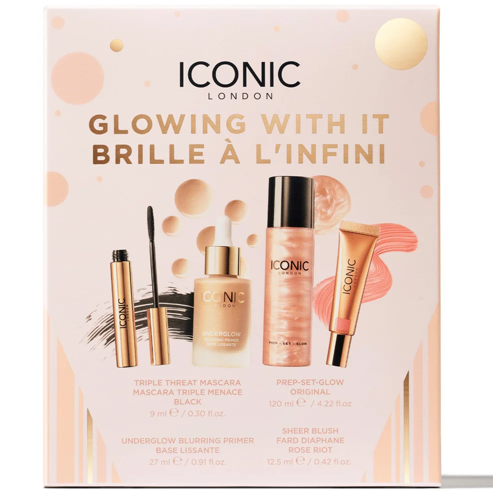 ICONIC London Glowing With It Gift Set Imagen 1