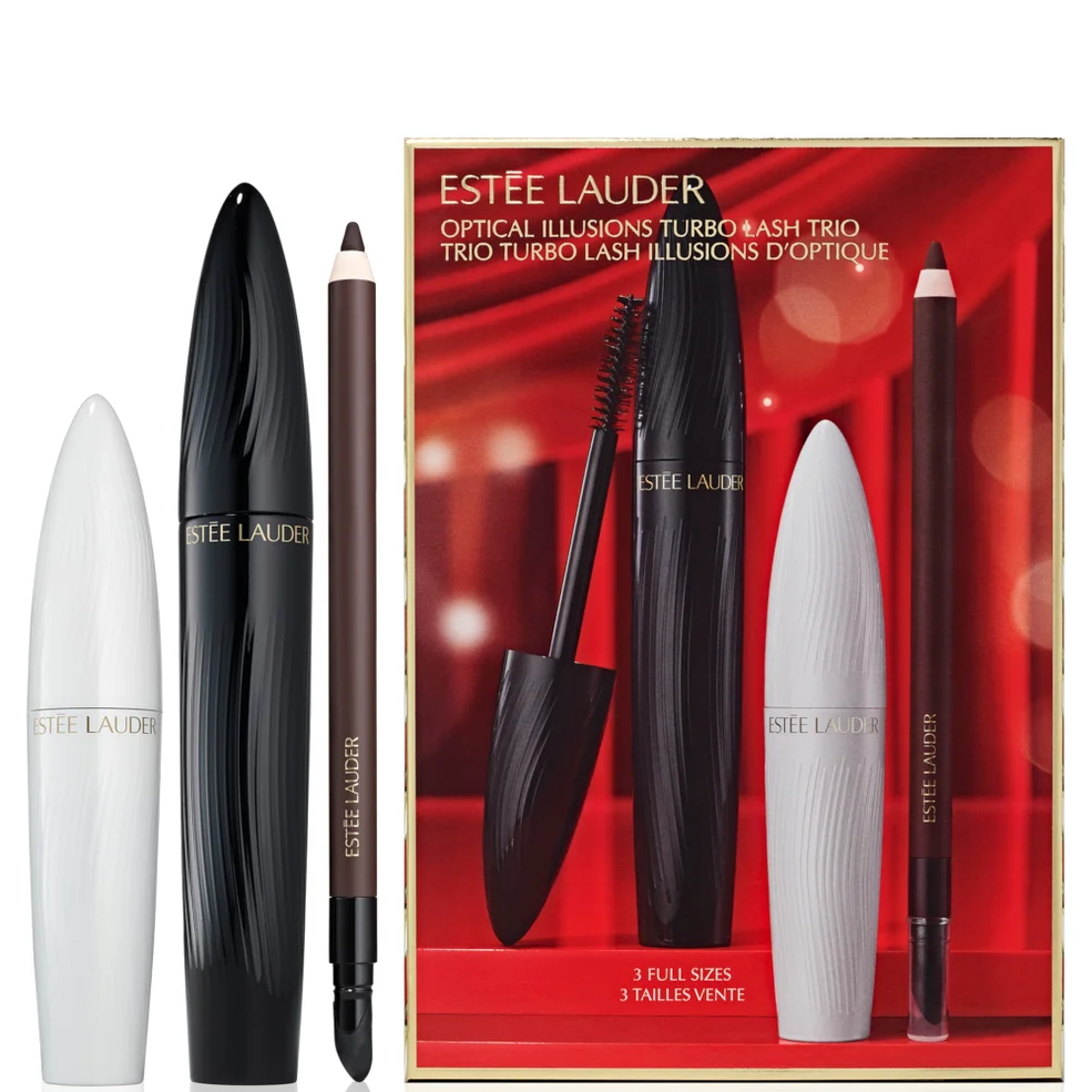 Estée Lauder Optical Illusions Turbo Lash 3-Piece Makeup Gift Set Imagen 1