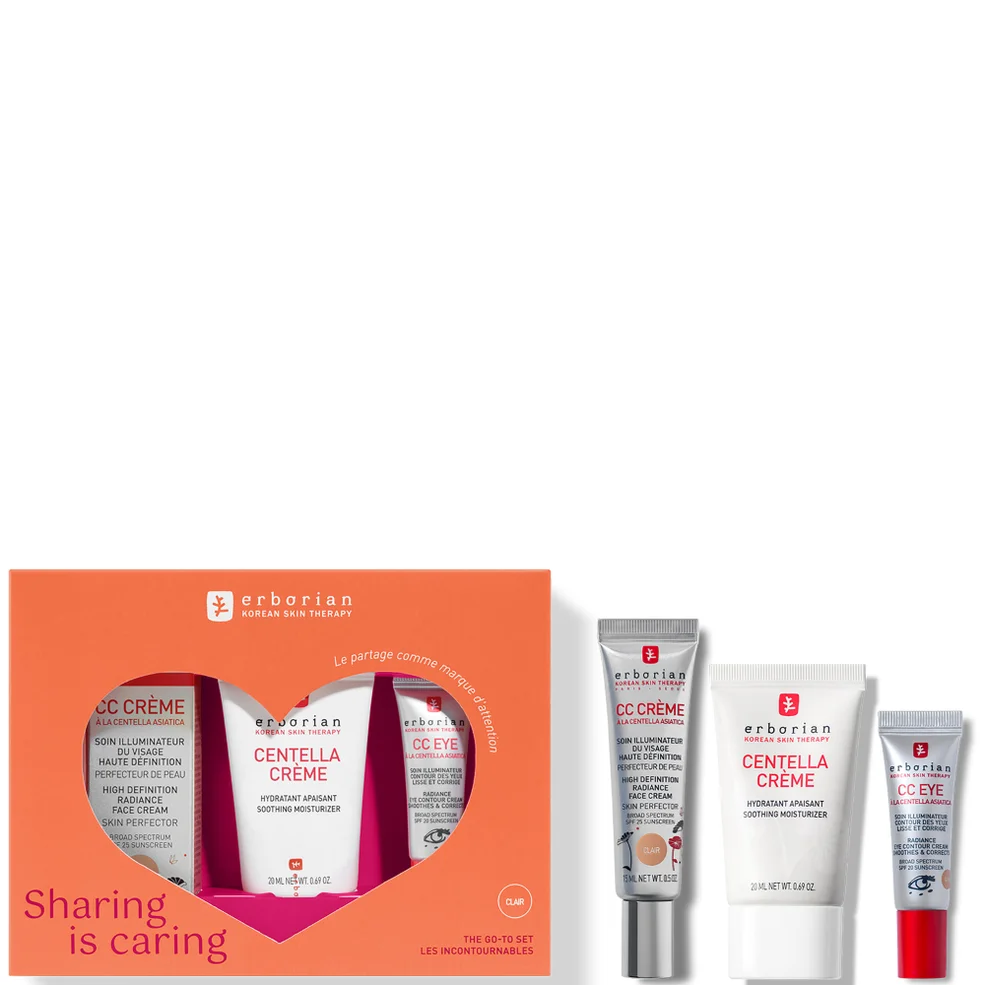 Erborian Kit CC Routine x Centella Cream (Various Shades) Imagen 1