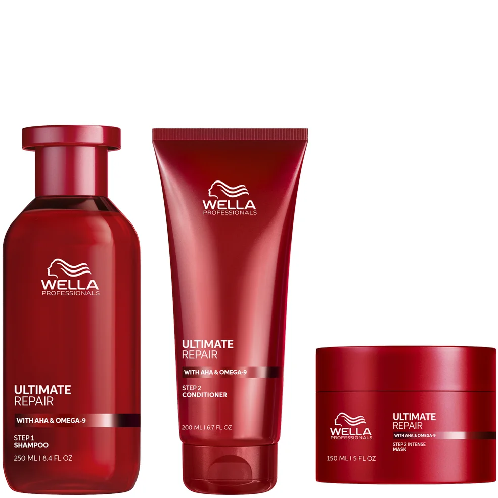 Wella Professionals Care Ultimate Repair Shampoo, Conditioner and Mask Bundle Imagen 1