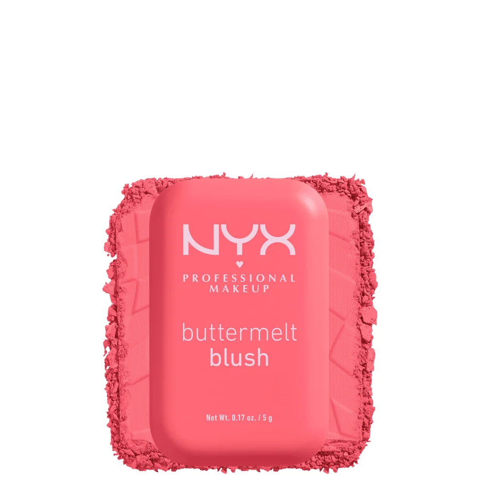 NYX Professional Makeup Buttermelt Powder Blush up to 12H Wear, Fade and Transfer Resistant (Various Shades) Imagen 1