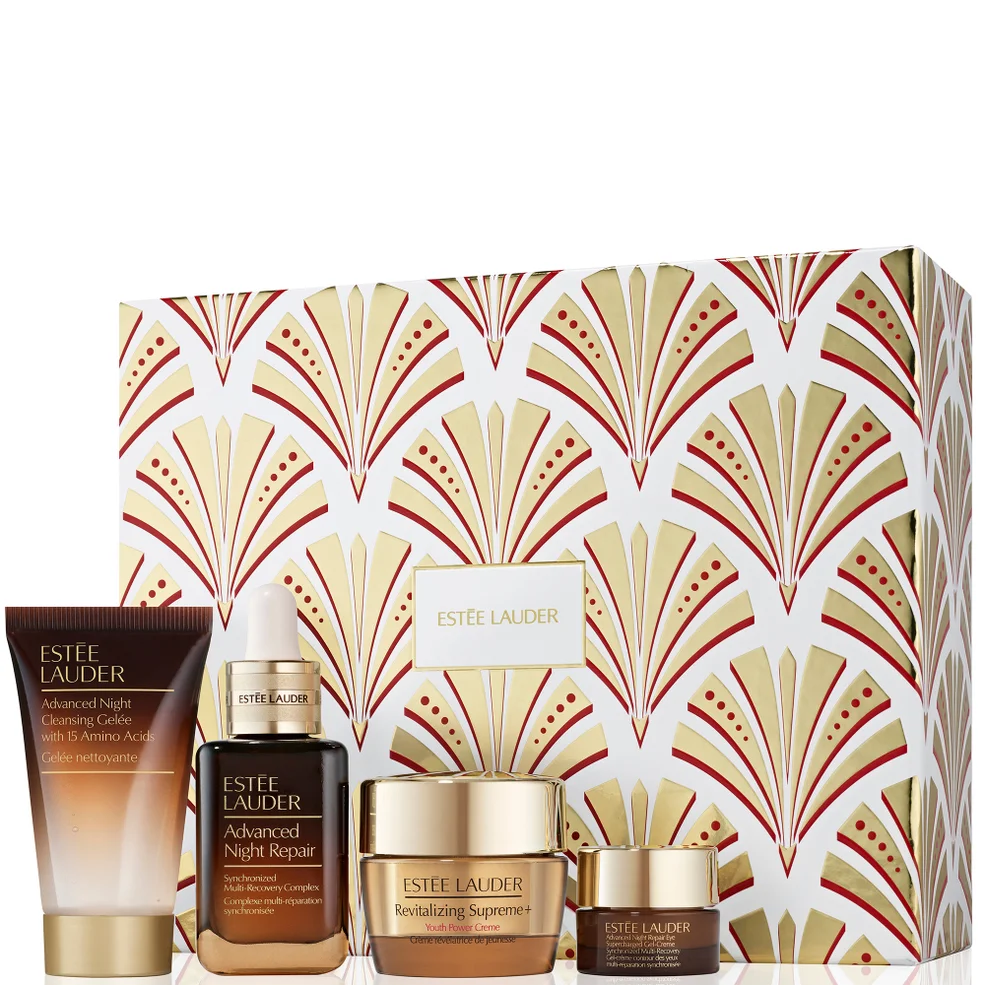 Estée Lauder Lift + Glow Advanced Night Repair 4-Piece Skincare Gift Set Imagen 1