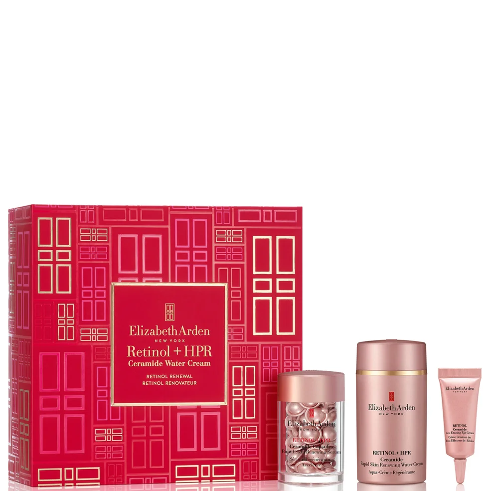 Elizabeth Arden Retinol Renewal Retinol + HPR Ceramide Water Cream 3-Piece Gift Set Imagen 1