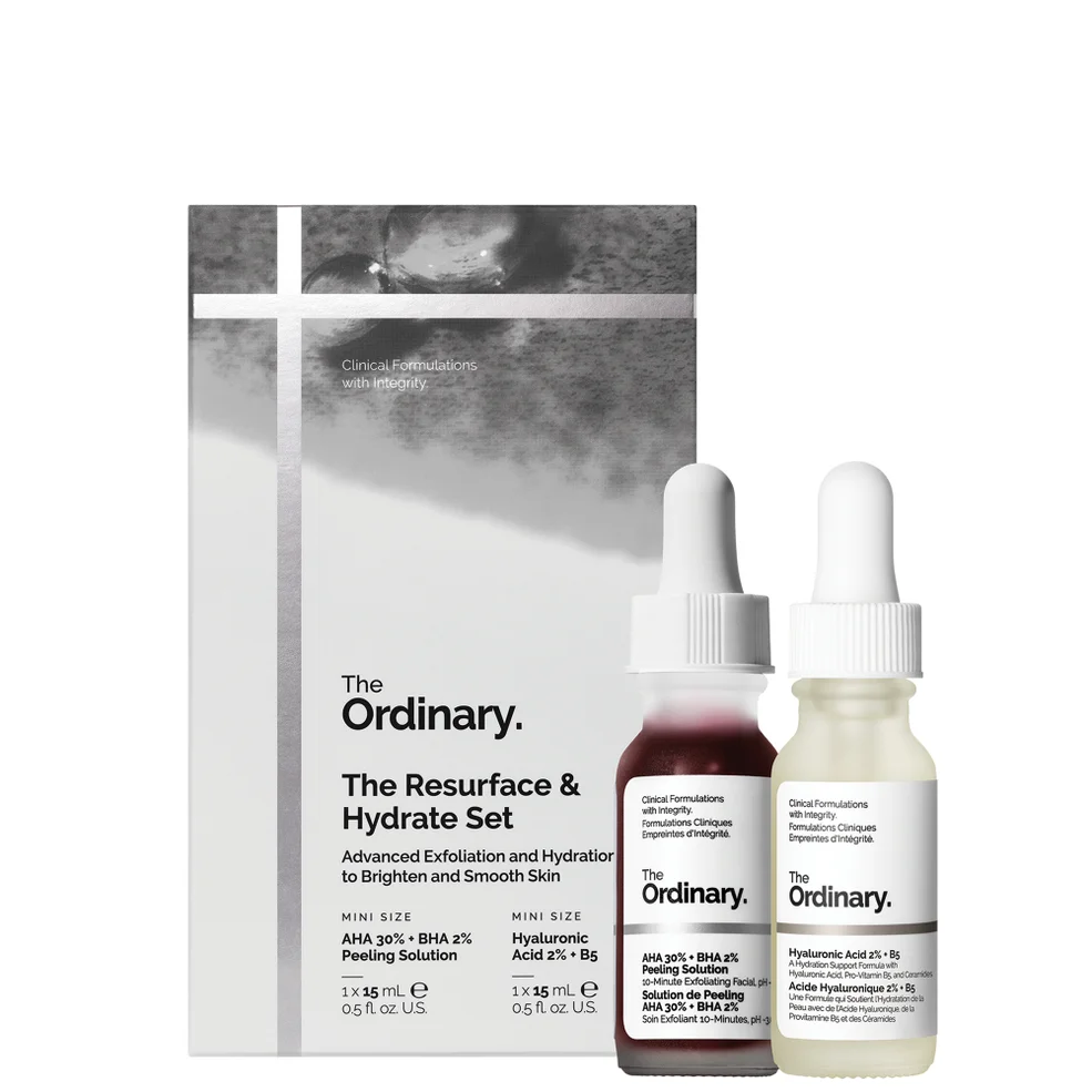 The Ordinary The Resurface and Hydrate Set Imagen 1