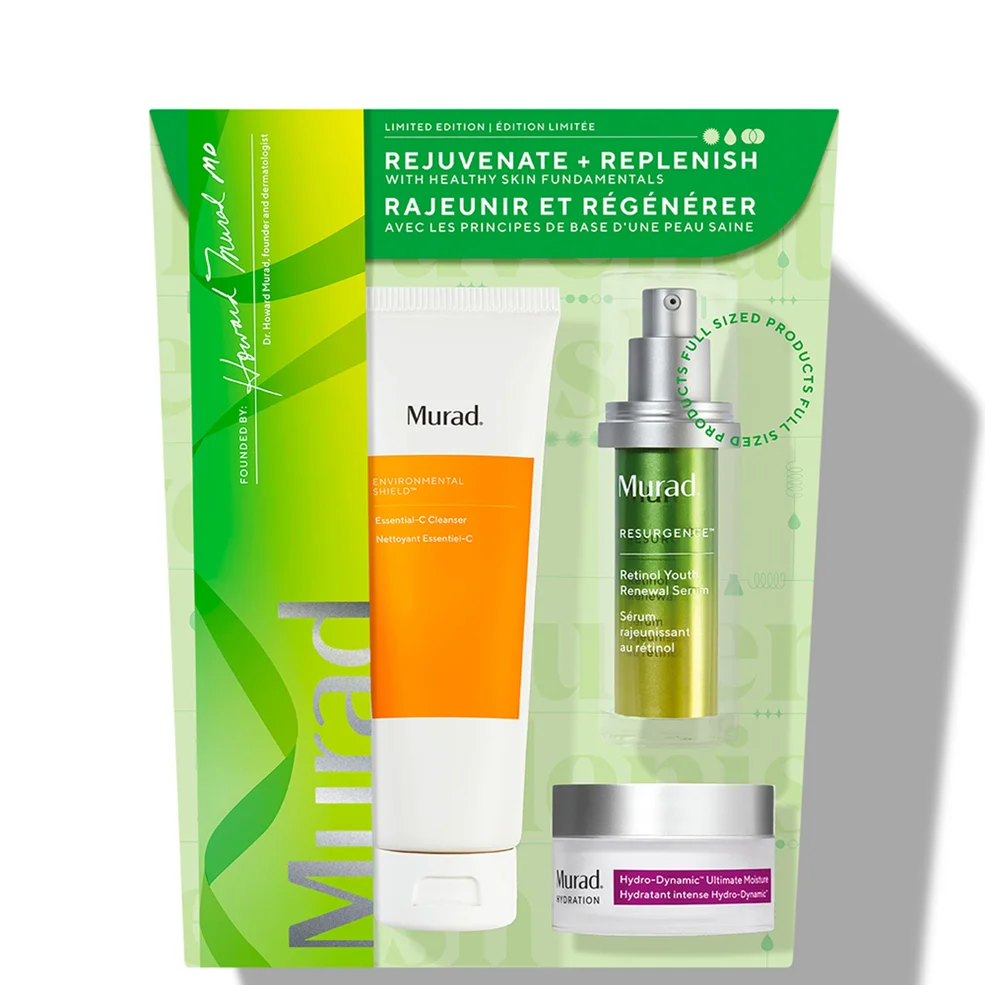 Murad Rejuvenate + Replenish with Healthy Skin Fundamentals Set Imagen 1