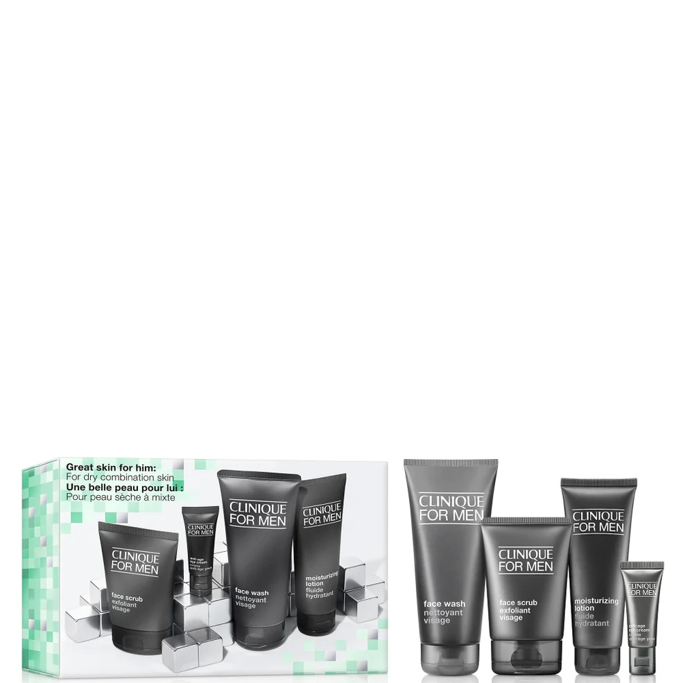 Clinique For Men Skincare Gift Set: Normal Skin Types Imagen 1