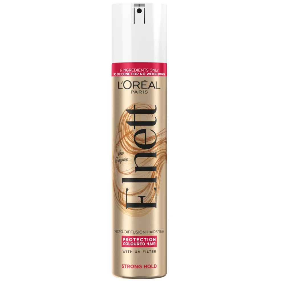 L'Oréal Paris Elnett Hair Spray for Coloured Hair UV 200ml Imagen 1