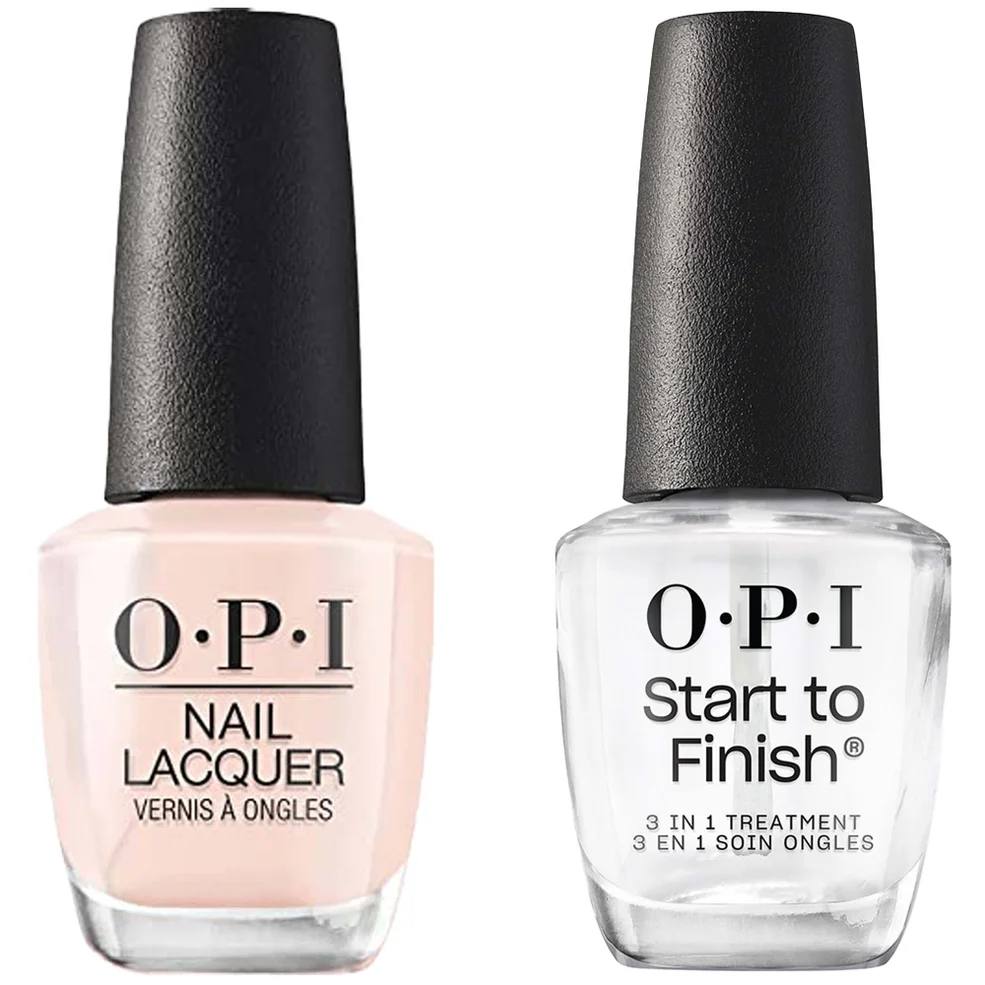 OPI Bubble Bath Nail Polish and OPI Start-to-Finish Bundle Imagen 1