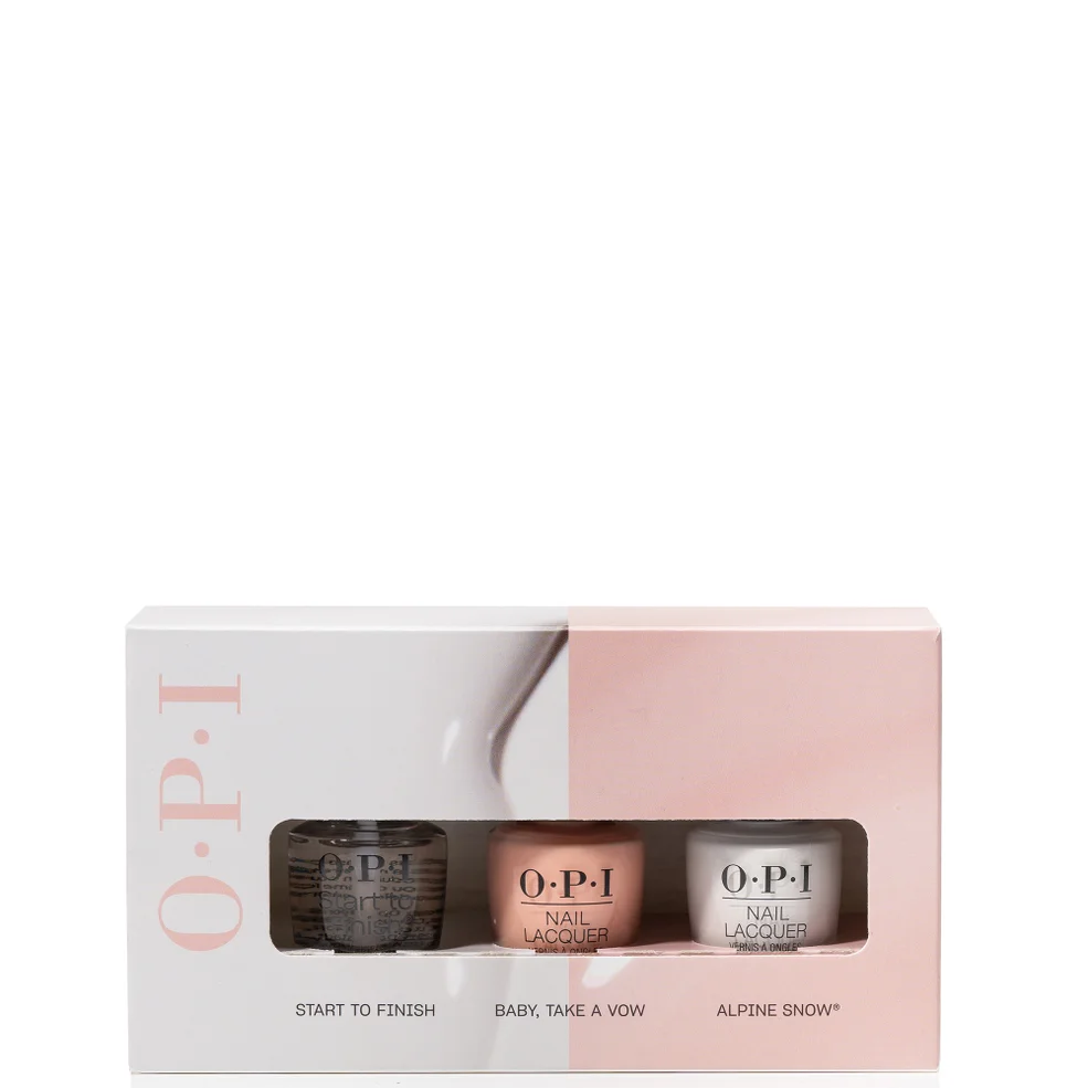 OPI Nail Lacquer French Manicure Kit Gift Set - 3 x 15ml Imagen 1