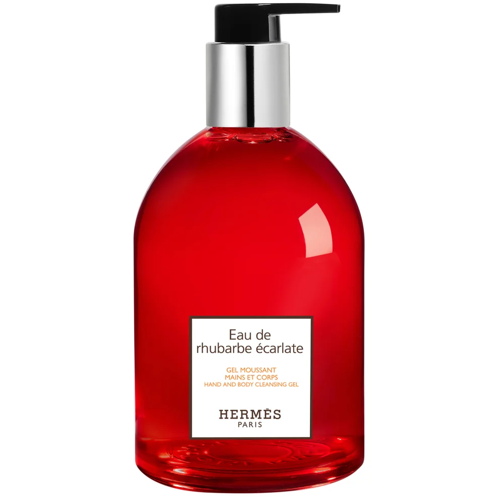 Hermès Eau De Rhubarbe Écarlate Hand and Body Cleans Gel Bottle 300ml Imagen 1