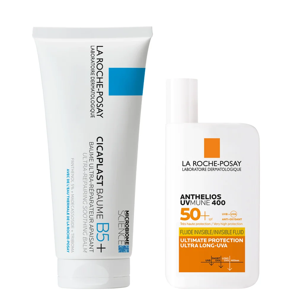 La Roche-Posay Soothe and Protect Hydrating Duo Set: Cicaplast Baume B5+ and Anthelios SPF50+ Imagen 1