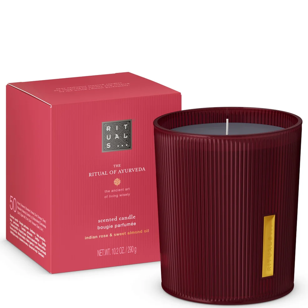 Rituals The Ritual of Ayurveda - Sweet Almond & Indian Rose - Scented Candle 290g Imagen 1