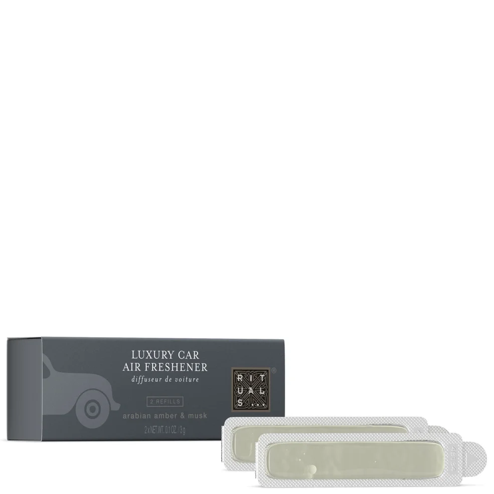 Rituals Homme Collection Men's Aromatic Amber & Musk Refill Car Air Freshener 2x3g Imagen 1