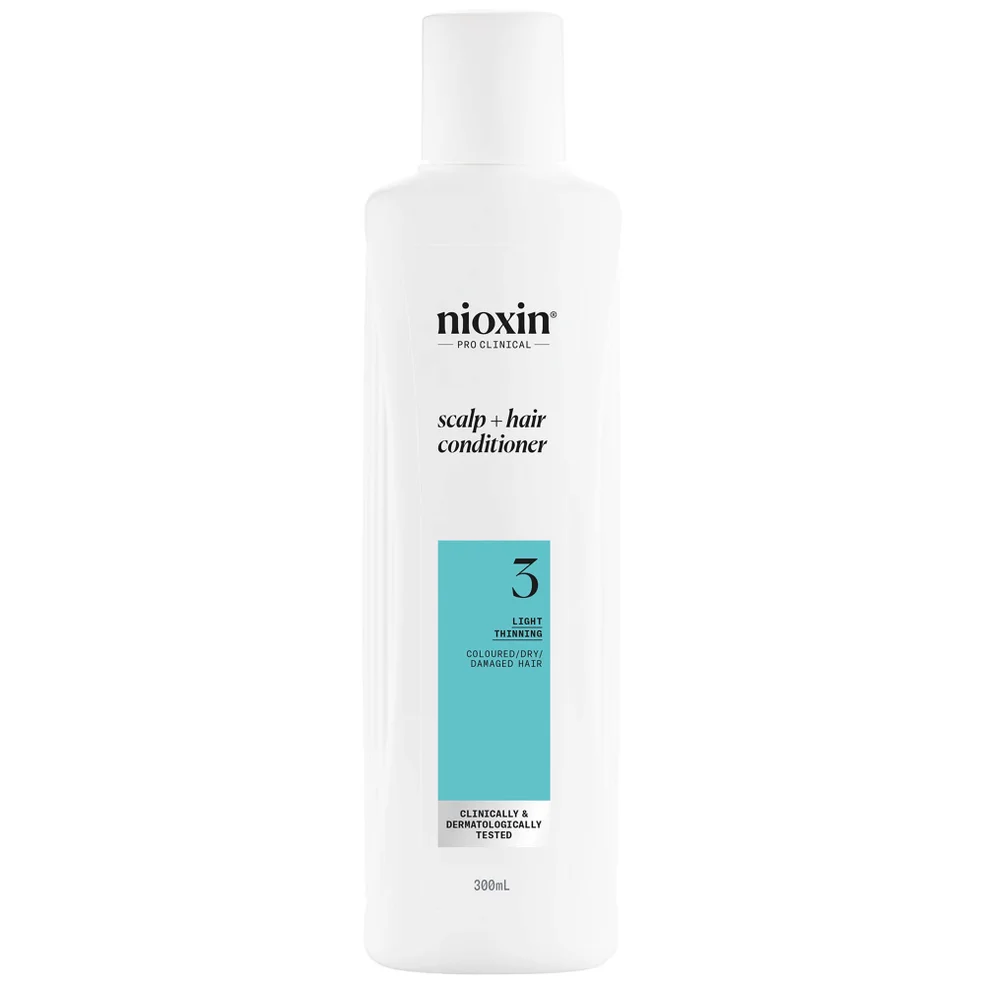 NIOXIN Scalp and Hair Thickening System 3 Conditioner for Coloured Dry and Damaged Hair with Light Thinning 300ml Imagen 1